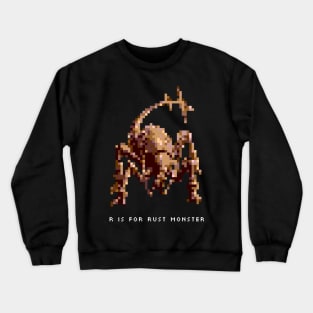 R is for Rust Monster Crewneck Sweatshirt